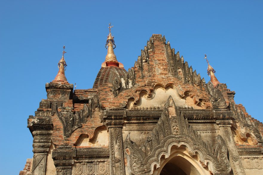 Bohaté zdobení chrámů