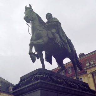 Jezdecká socha Carla Augusta