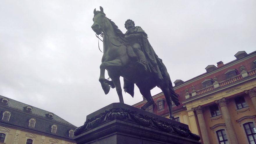 Jezdecká socha Carla Augusta