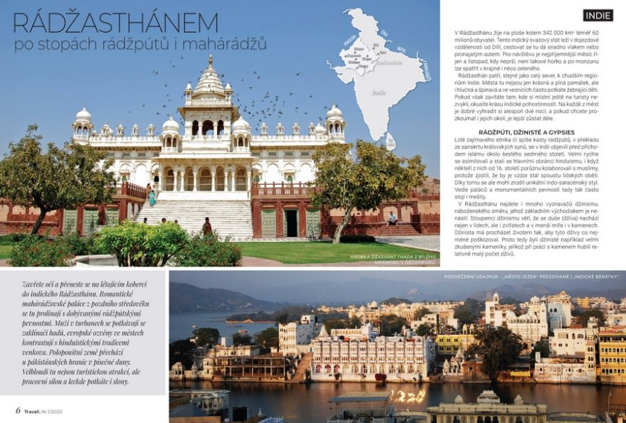 Rádžasthán, romantické paláce, pevnosti, muži v turbanech a zaklínači hadů