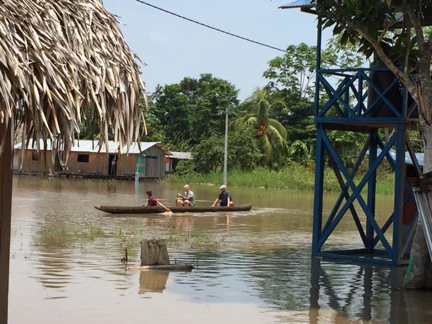 Peruánská Pukalpa v jednom z míst, kde probíhá tzv. dieta. 