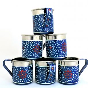 plechové hrnečky
